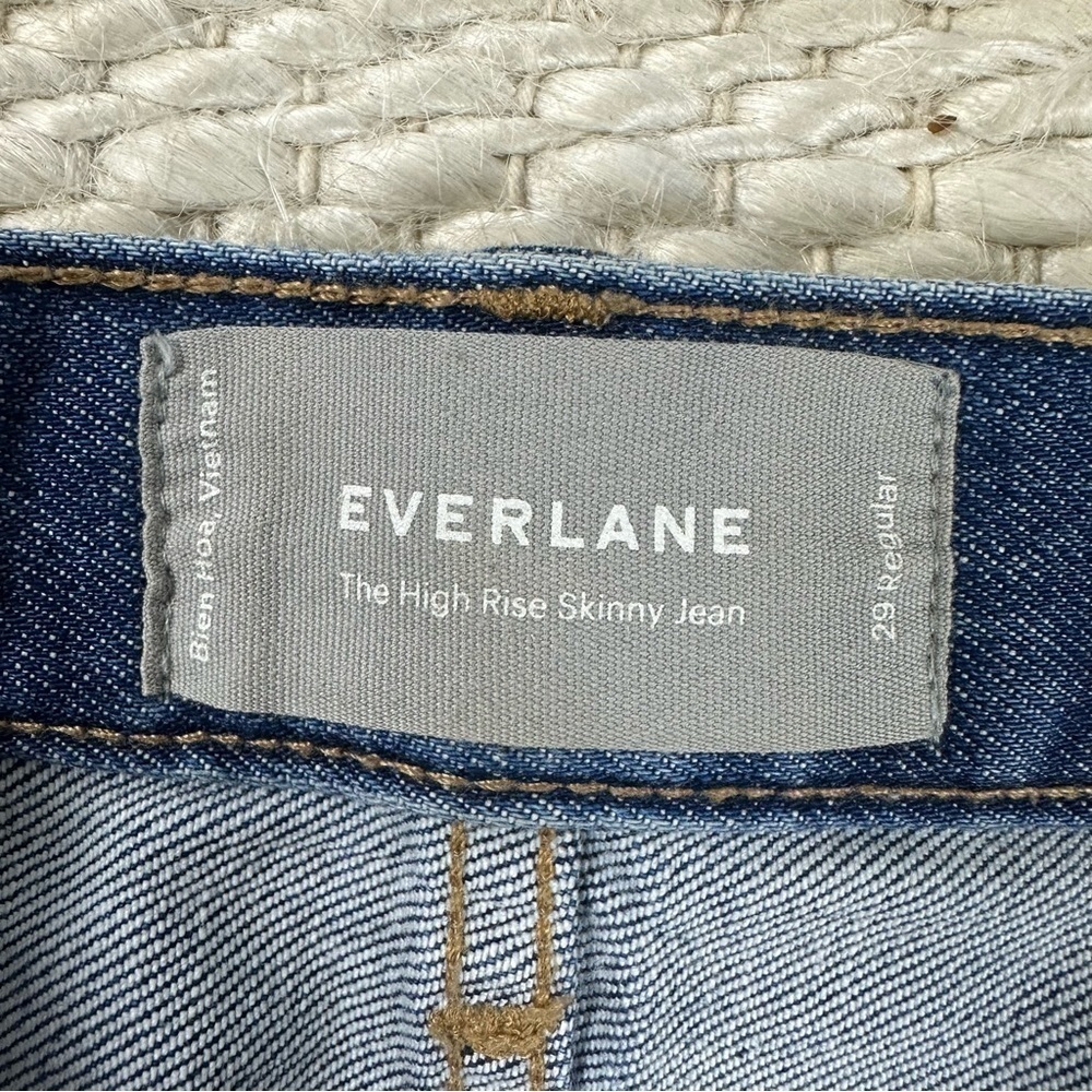 Everlane The High-Rise Skinny Jeans Size 29 - Picture 12 of 14